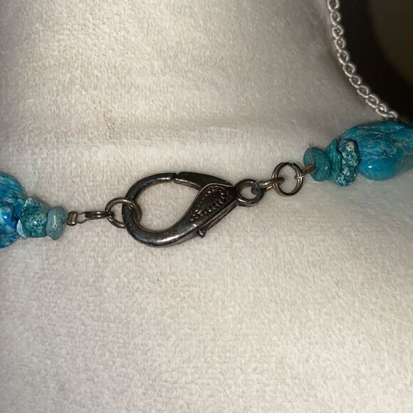 Vintage Turquoise Beaded Necklace!  - Picture 8 of 11